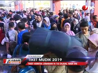 Tiket Kereta Lebaran H-10 Dijual Hari Ini