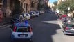 Conduite folle de l'escorte policière du bus de l'équipe de rugby d'Irlande à Rome