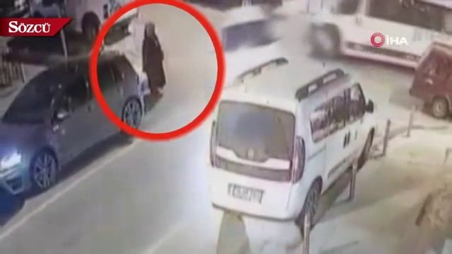 Korkunç kaza saniye saniye kamerada