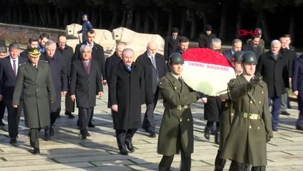 TBMM Başkanı Şentop Anıtkabir'i Ziyaret Etti