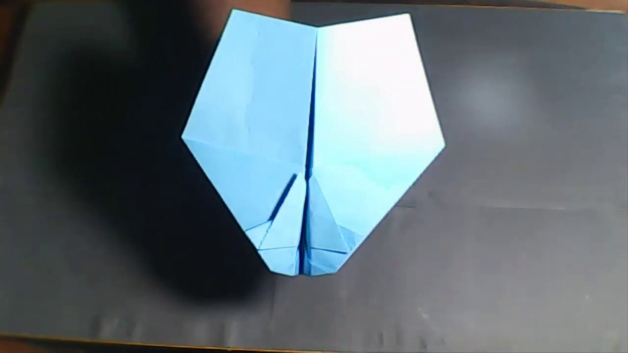 How to make a paper plane that flies far || Tutorial-20