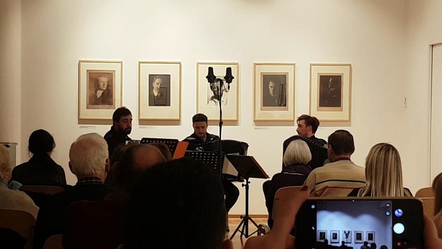 Koncert trija harmonika „Ars Futura“ Vasilije Stamenković, Marko Dražić i Damir Vasiljević Toskić.