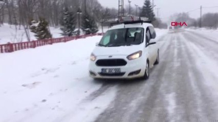 Saray Trakya'da Kar ve Soğuk Etkisini Sürdürüyor