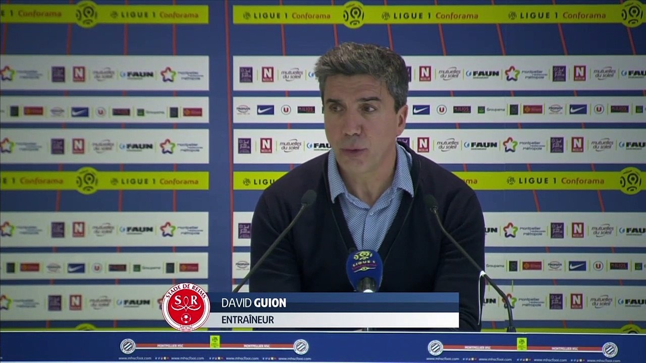 MHSC-SDR (2-4) : la conférence de David Guion
