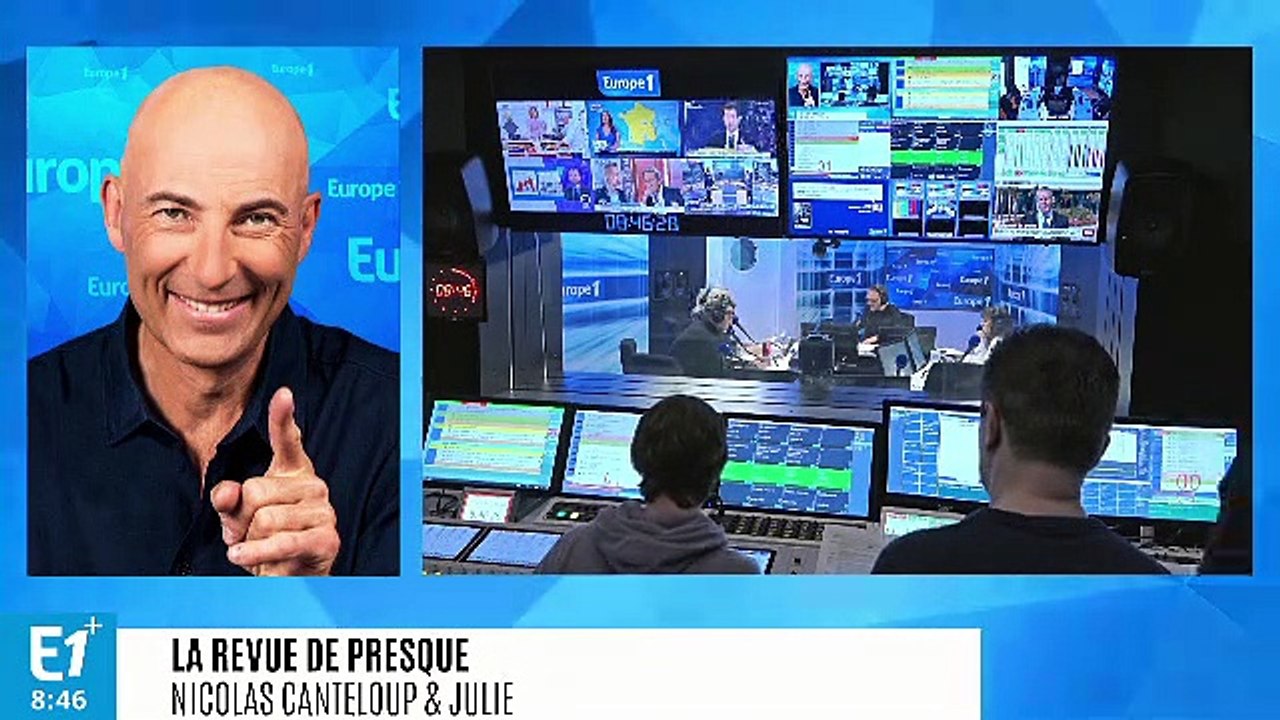 Emmanuel Macron depuis le salon de l’Agriculture : "On a du lait made in France grâce à une vache connectée qui beugle dès que le lait est prêt !" (Canteloup)