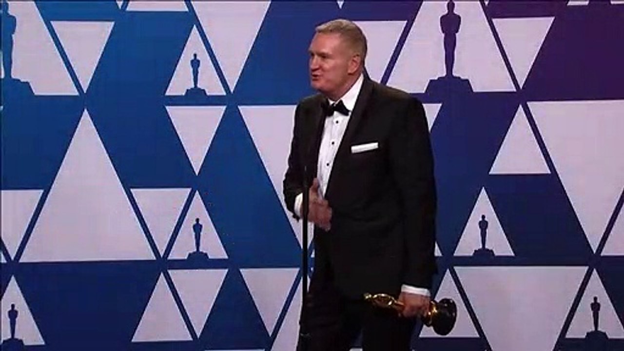 SPIDER-MAN_ INTO THE SPIDER-VERSE in the Oscars 2019 Press Room