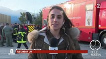 Haute-Corse : les pompiers continuent à lutter contre l'incendie de Calenzana