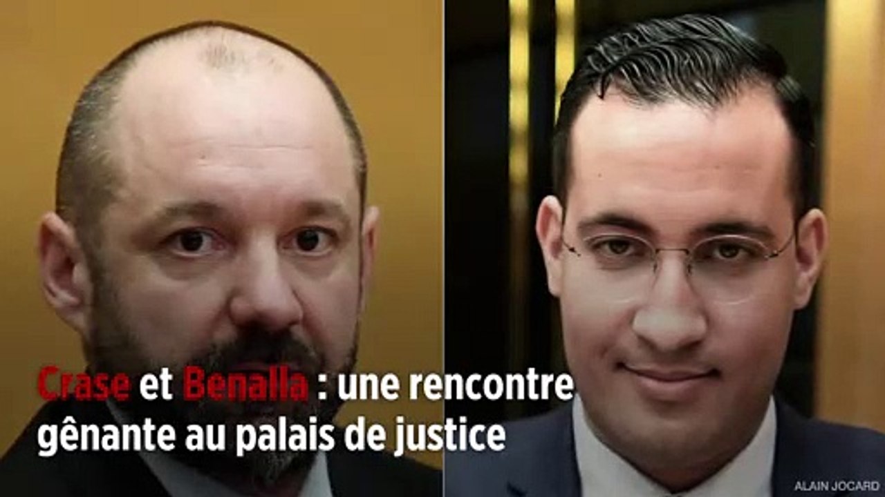 Benalla et Crase : une rencontre gênante au palais de justice