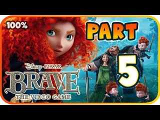 Disney Pixar Brave • [The Movie Game] • 100% Walkthrough Part 5 (PS3, X360, Wii) Buried Passage