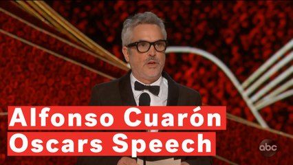 Alfonso Cuarón On Roma Oscar Win: 'Our Job Is To Look Where Others Don't'