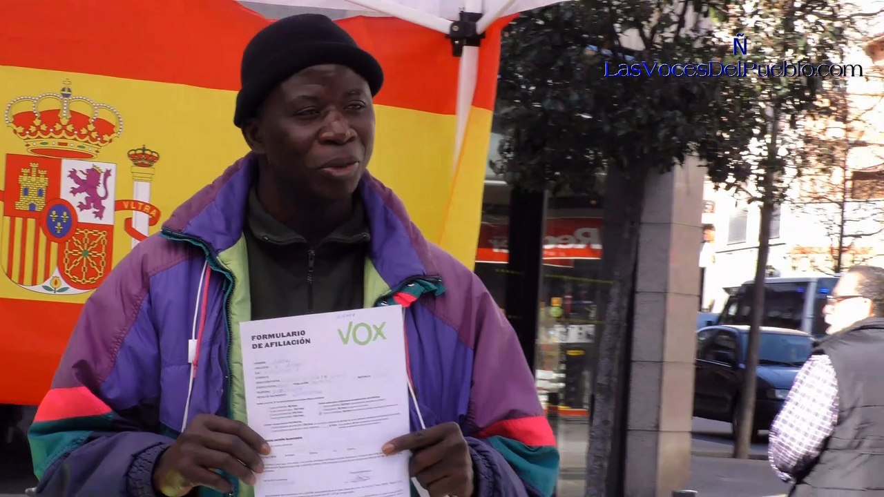 Ousmane afilia a «toda su familia a VOX» porque «defiende mejor y ayuda a España» ..