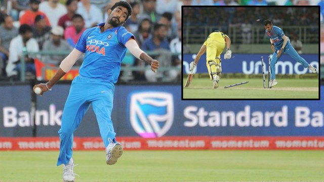 India VS Australia T20 : What an Over ! 2 Runs, 2 Wickets; Bumrah Bowls Near-Perfect 19th Over