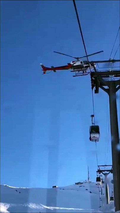 Les Ménuires : un Mâconnais évacué du télécabine en panne