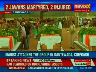 Chhattisgarh: Wreath-laying ceremony of those who lost their lives in Dantewada
