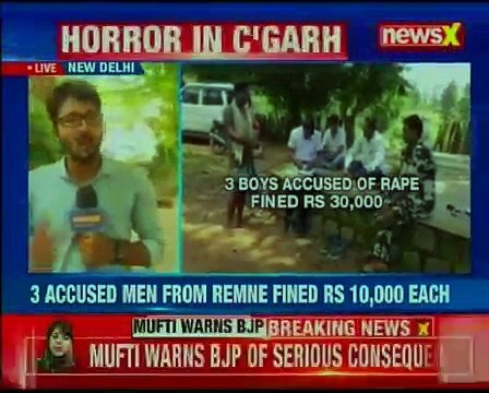 Chhattisgarh: 3 tribal girls raped in Jashpur; 3 accused men from Remne