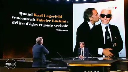 Fabrice Lucchini rend hommage à façon à Karl Lagerfeld : "C'était l'incarnation de la non-pitié sur soi même"