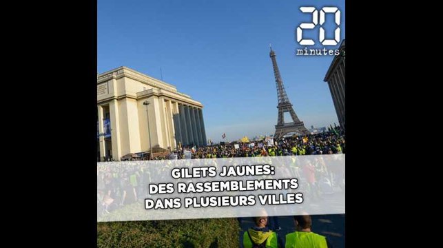 «Gilets jaunes»: Des rassemblements dans plusieurs villes de France pour l'acte 15