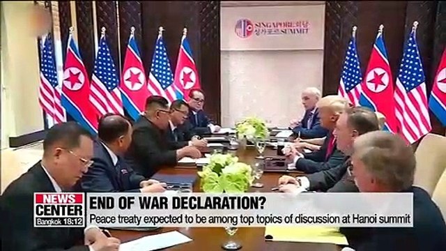 Could Hanoi summit bring Koreas closer to end-of-war declaration?