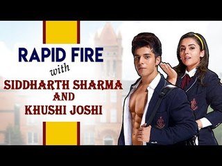 Exclusive: Rapid Fire with Punchbeat stars Siddharth Sharma and Khushi Joshi