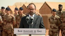 Discours du Premier ministre Édouard Philippe depuis la base militaire de Gao au Mali