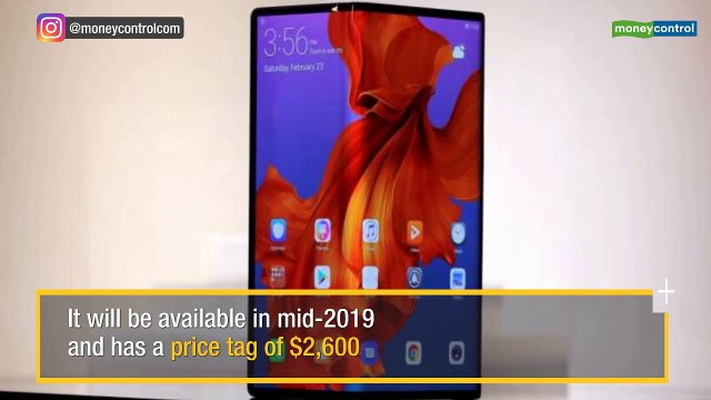 Huawei's 5G ready, triple-screen foldable smartphone
