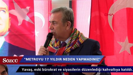 Mansur Yavaş: Metroyu 17 yıldır neden yapmadınız