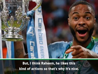 Sterling has a lot of self-confidence - Guardiola