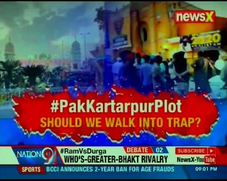 NewsX accesses exclusive visuals of ISI-Khalistani plot- Pro Khalistani posters _ Nation at 9