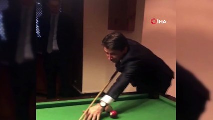 -Theresa May Ve Conte, Mısır’da Bilardo Oynadı