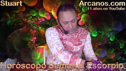 HOROSCOPO ESCORPIO-Semana 2019-09-Del 24 de febrero al 2 de marzo de 2019-ARCANOS.COM