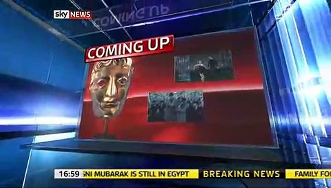 Red Carpet Fashion - SkyNews Charlotte Hawkins at BAFTAs 2011