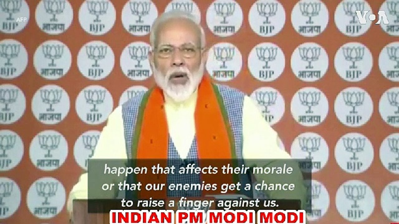 Entier Country is united today and is standing with Our Soldiers - PM Narendra Modi