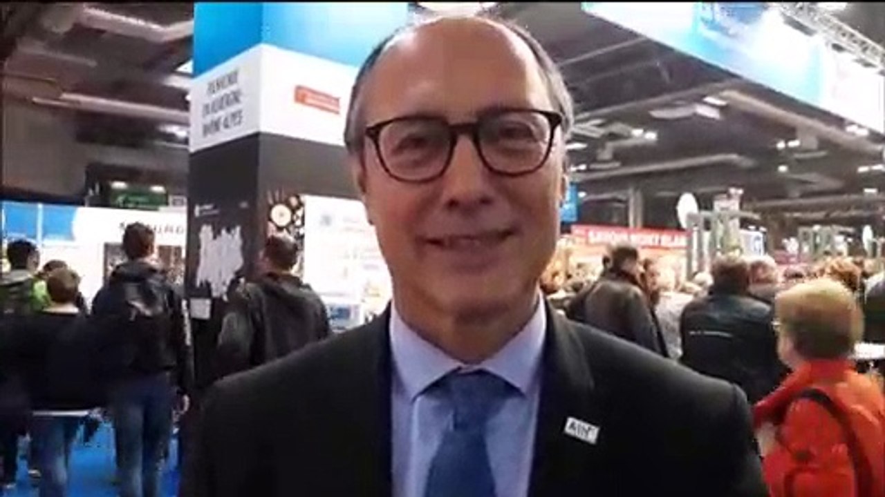 Jean Deguerry, président du Conseil départemental de l'Ain au Salon de l'Agriculture à Paris (2019)