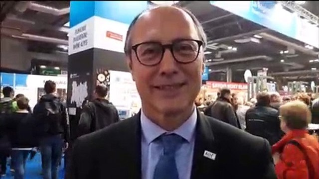 Jean Deguerry, président du Conseil départemental de l'Ain au Salon de l'Agriculture à Paris (2019)