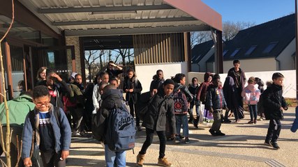 Première journée des élèves dans de nouveaux locaux