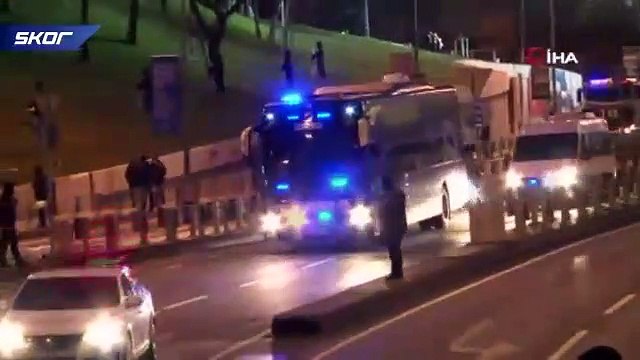 Fenerbahçe stada ulaştı