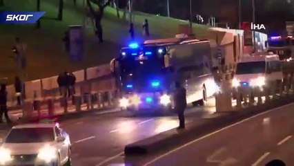 Fenerbahçe stada ulaştı