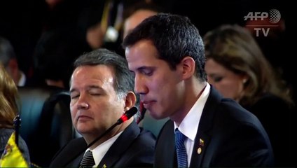 Guaidó: Ser permisivos con Maduro sería una amenaza para América