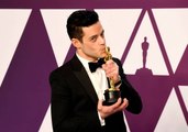 Rami Malek Treated by Medics After Falling at Oscars
