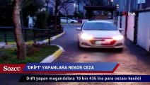 İstanbul’da drift yapanlara rekor ceza!