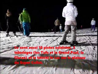 Skier de nuit au Collet d'Allevard… une idée lumineuse pendant les vacances
