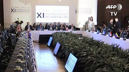 Grupo de Lima define próximos passos