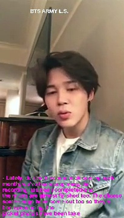 180413 JIMIN Log (ENG SUB) Part-1