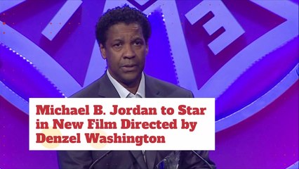 Denzel Will Direct Michael B. Jordan In New Film