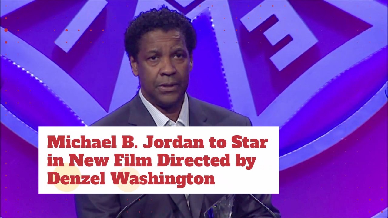 Denzel Will Direct Michael B. Jordan In New Film