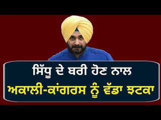 ਸਿੱਧੂ ਦੇ ਬਚਣ ਨਾਲ ਅਕਾਲੀ ਕਾਂਗਰਸੀ ਦੰਗ Navjot Sidhu set free from Supreme Court, Congress and Akali Dal