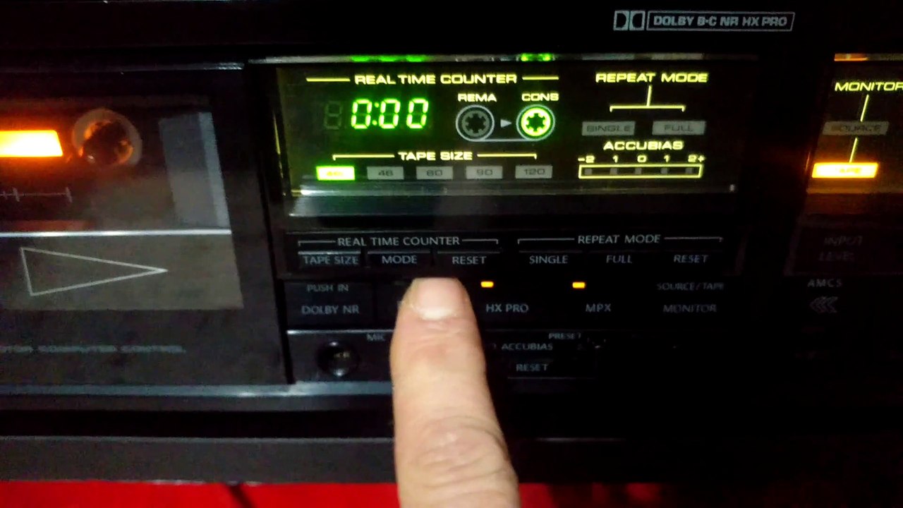 Cassette tape deck Onkyo integra ta-2360