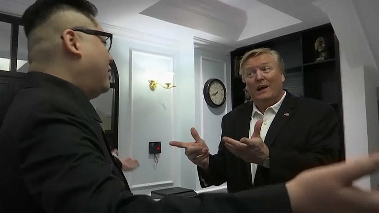 'Kim' und 'Donald' treiben in Hanoi ihr Unwesen