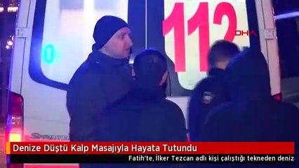 Denize Düştü Kalp Masajıyla Hayata Tutundu