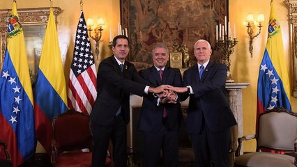 Venezuela : les Etats-Unis disent soutenir Juan Guaido "à 100%"